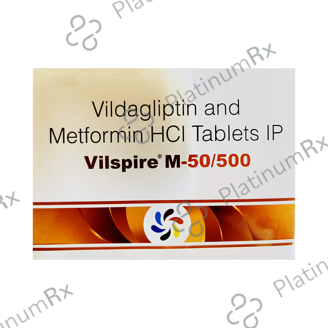Vilspire M 50/500mg Tablet 15s