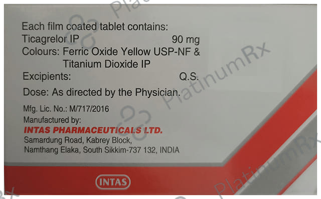 Vasoglor 90mg Tablet 10s