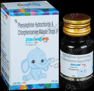 Zincold PD 2/2.5mg Oral Drops 15ml