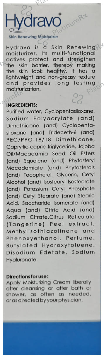 Hydravo Skin Renewing Moisturizer Cream 50gm