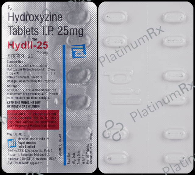 Hydil 25mg Tablet 10s