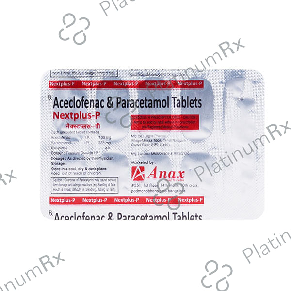Nextplus P 100/325mg Tablet 10s