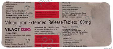 Vilact XR 100mg Tablet 10s