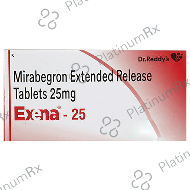 Exena 25mg Tablet ER 10s