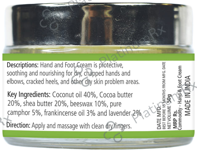 Natuur Hand & Foot Cream Camphot & Lavender