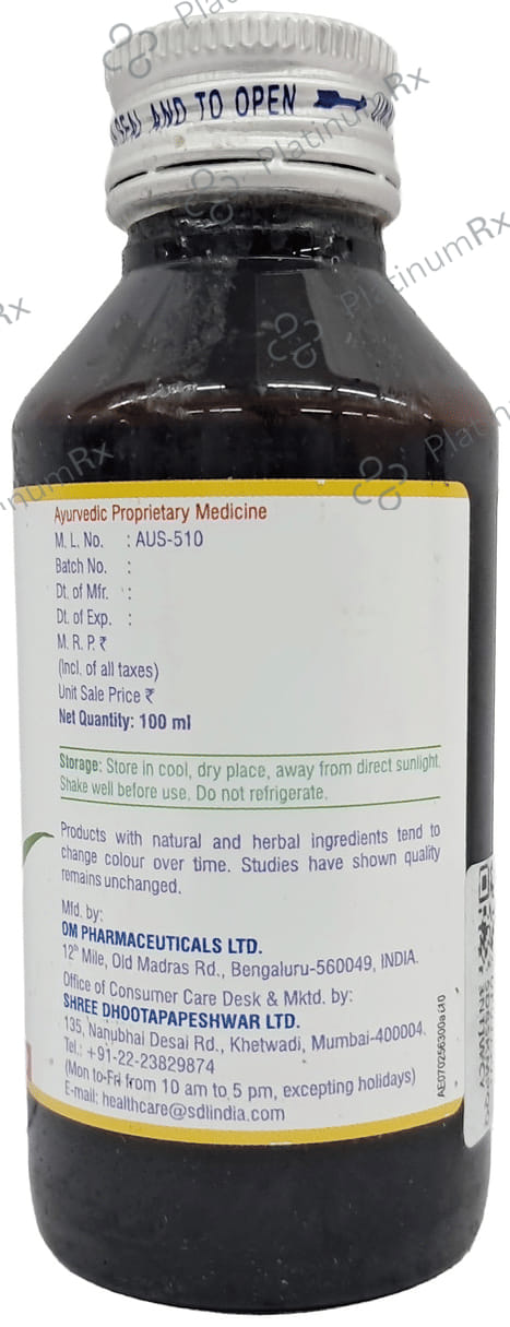 Dhootapapeshwar Mincof Syrup