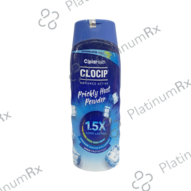 Clocip Advance Action Prickly Heat Powder