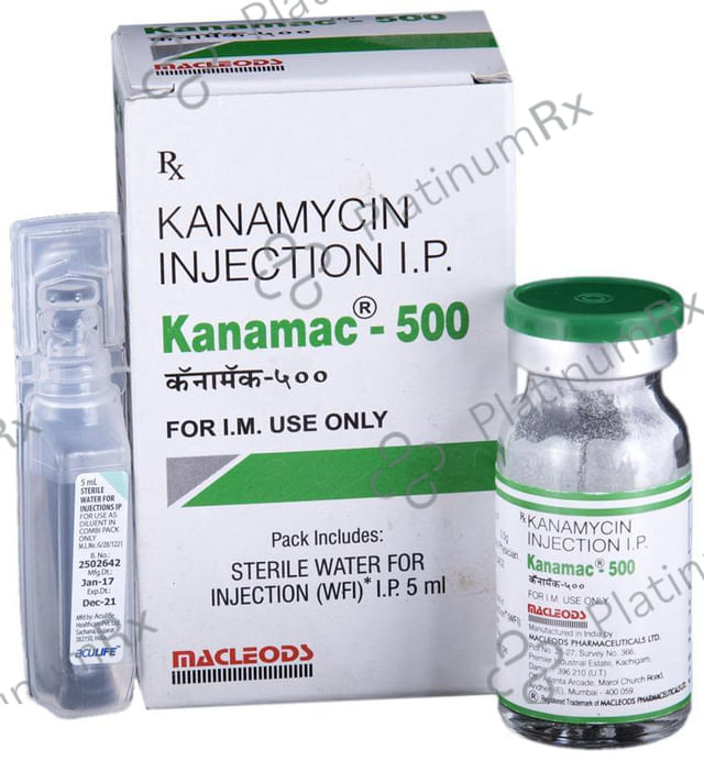 Kanamac 500 Injection