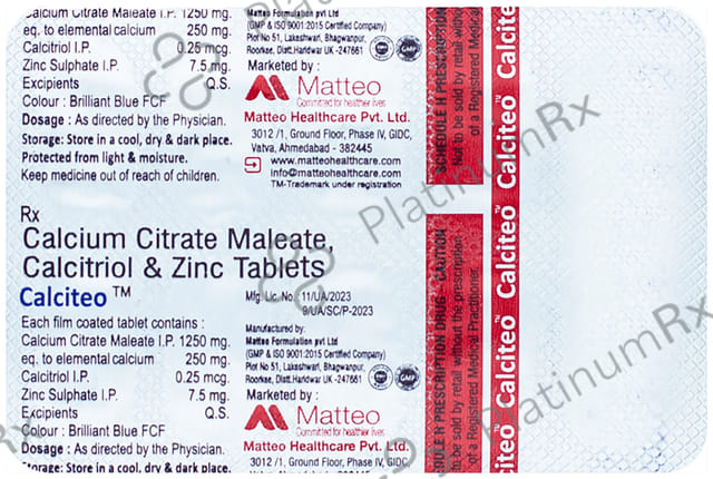 Calciteo Tablet 10s
