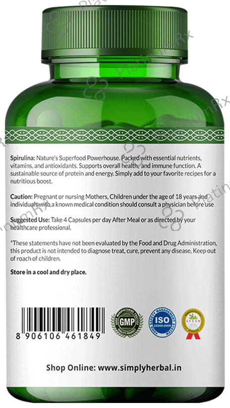 Simply Herbal Spirulina Capsule