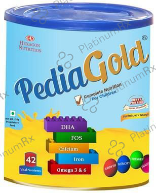 PediaGold with Protein Flavour Mango Powder 400gm