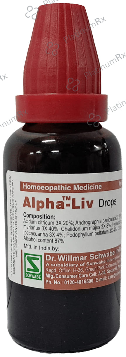 Dr Willmar Schwabe India Alpha-Liv Drop