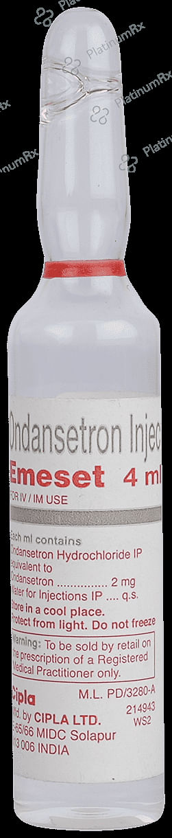 Emeset 2mg/ml Injection (1*4ml Ampoule)