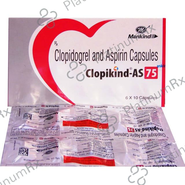Clopikind-AS 75mg/150mg Tablet