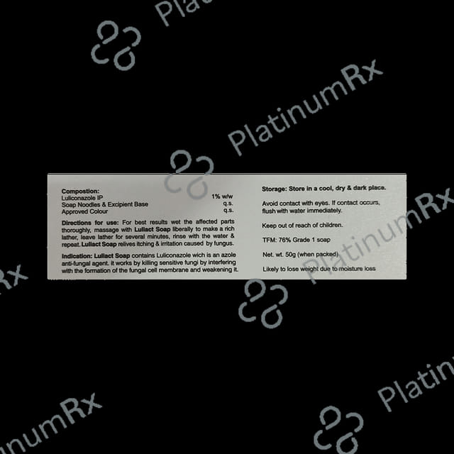Luliact 1% Soap 50gm