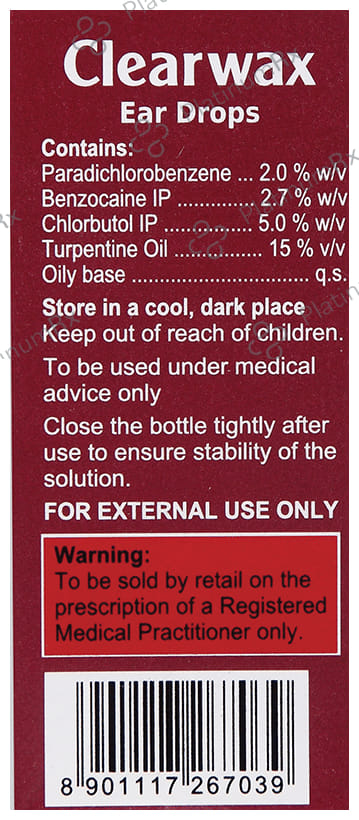Clearwax Ear Drop 10ml
