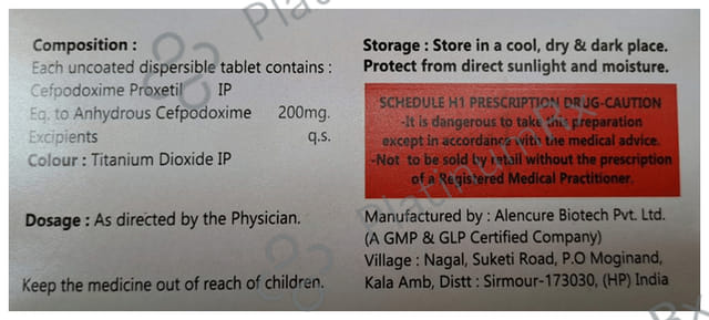 Zufifix 200 Tablet DT