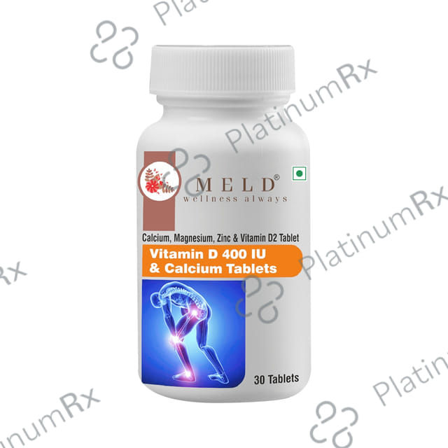 Meld wellness always Vitamin D 400IU Tablet 30s