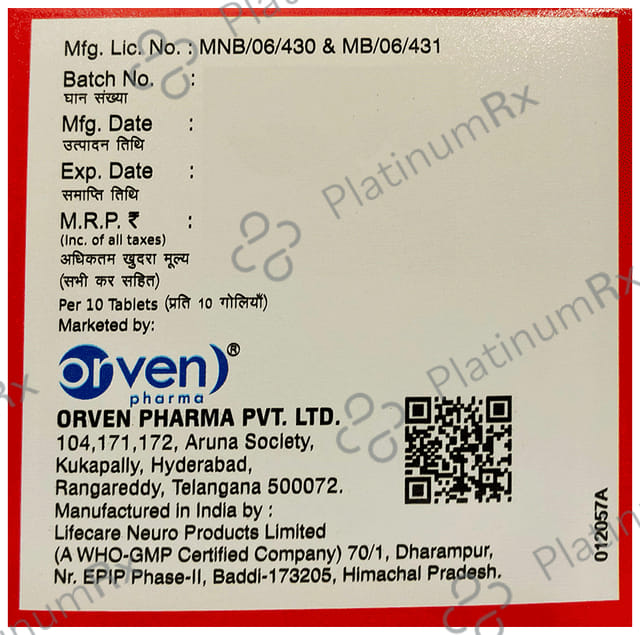 Tyganac SP 325/100/15mg Tablet 10s