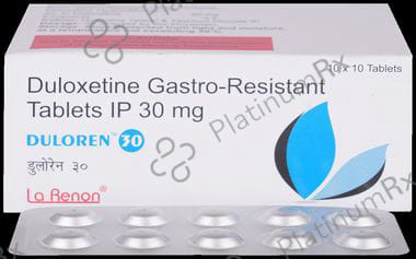Duloren 30mg Tablet 10s