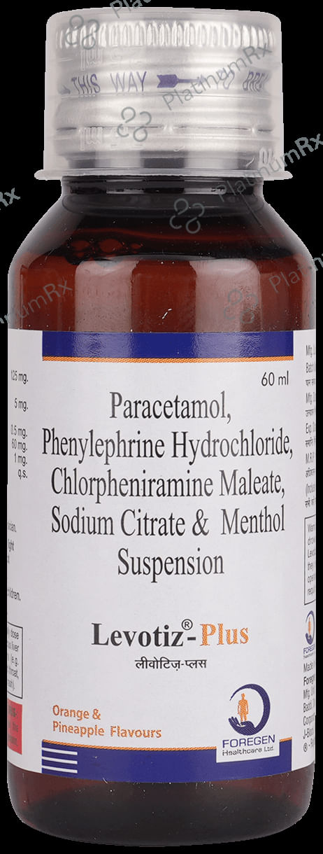 Levotiz Plus Syrup