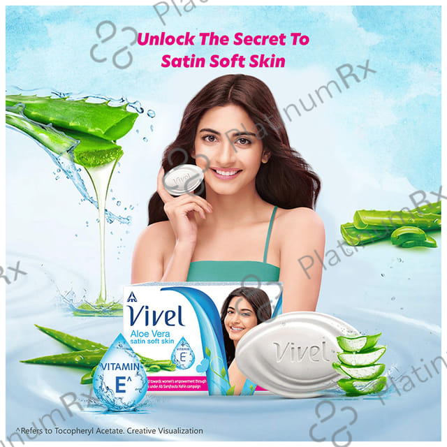 Vivel Aloe Vera Soap (150gm Each)