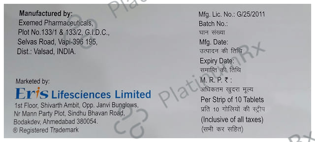 Zomelis D 5/100mg Tablet SR 10s