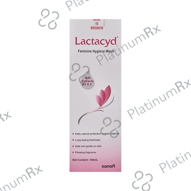 Lactacyd Feminine Hygiene Vaginal Wash 100ml