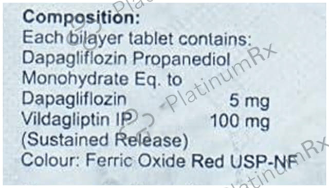 Vilatin DP 5/100mg Tablet 10s