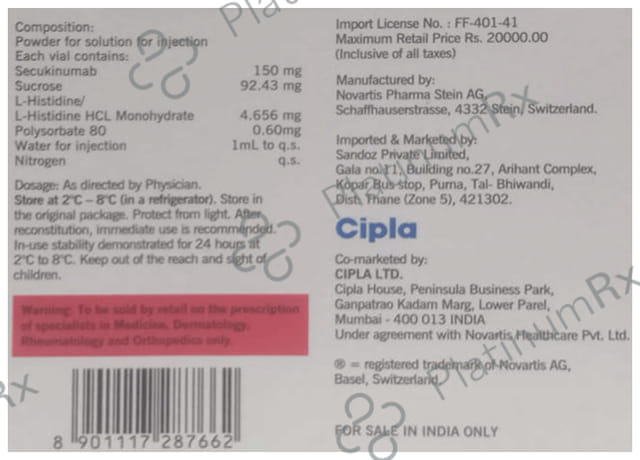 Scapho 150mg Injection 1s