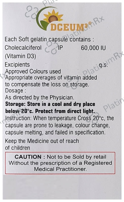 Dceum 3 Softgel Capsule