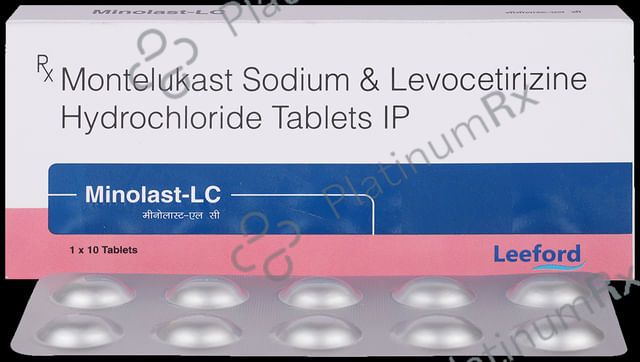 Minolast LC 5/10mg Tablet 10s