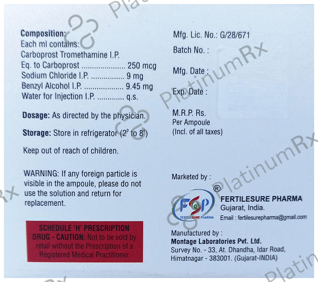Carbo Sure 250mcg Injection
