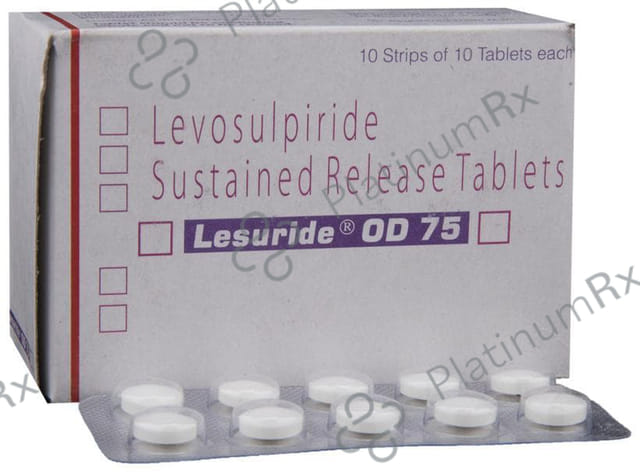 Lesuride OD 75mg Tablet 10s