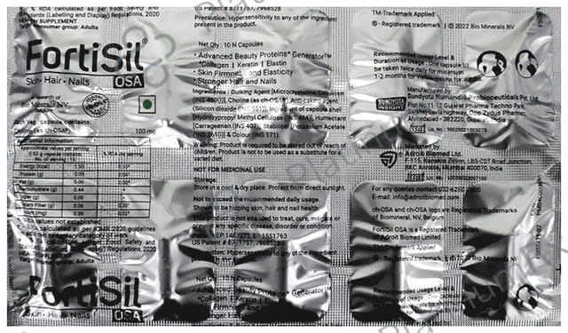 Fortisil OSA Capsule 10s