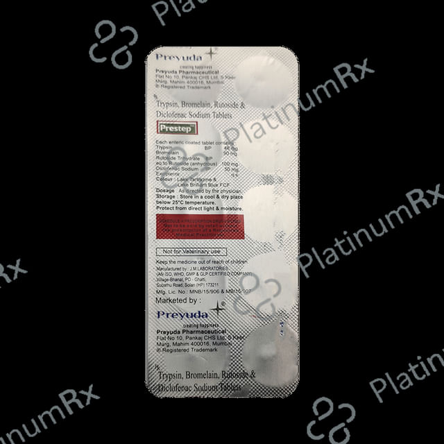 Prestep Tablet 10s