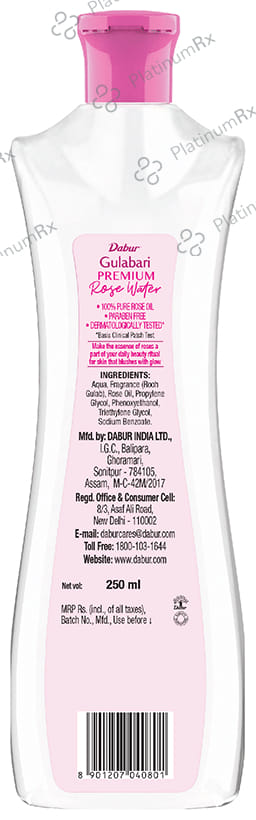 Dabur Gulabari Premium Rose Water 250ml