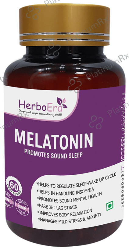 Herboera Melatonin Veggie Capsules