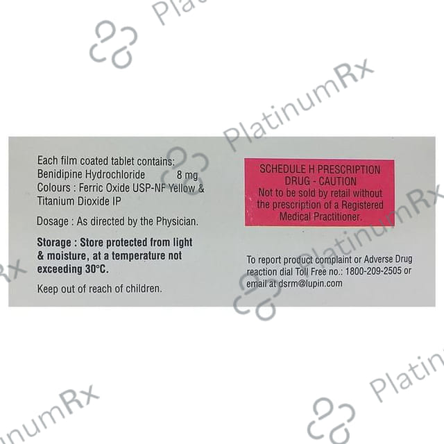 Benipath 8mg Tablet 10s