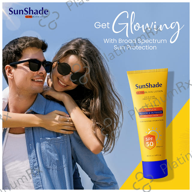 Leeford Sunshade Ultra Block Sunscreen SPF 50 PA+++ Lotion 50ml