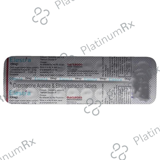 Elestra 2/0.035mg Tablet 21s