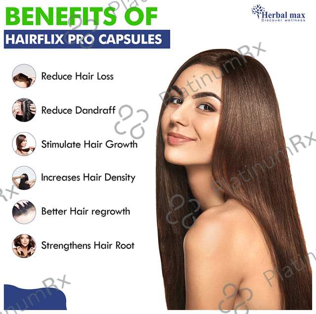 Herbal Max Hairflix Pro Capsule