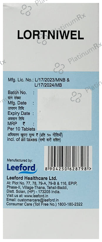 Lortniwel 10mg Tablet