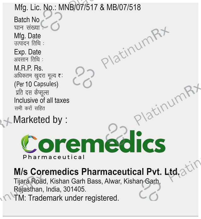 Itcore 100mg Capsule 10s