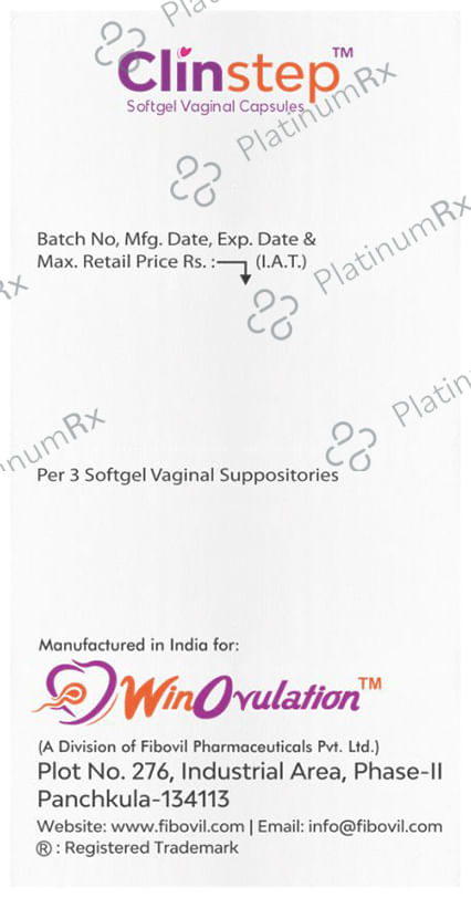 Clinstep Softgel Vaginal Capsule