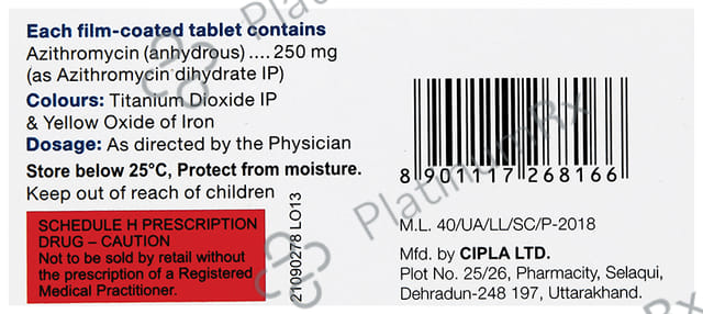Azomycin 250 Tablet