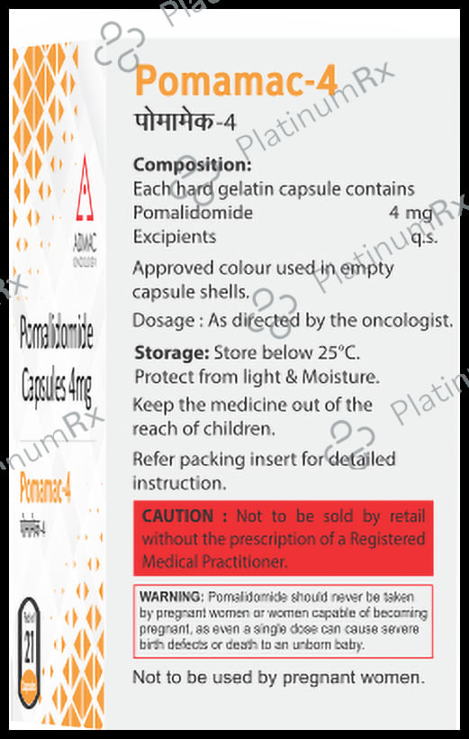 Pomamac 4mg Capsule 21s