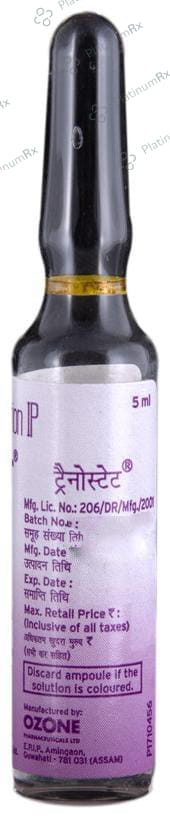Tranostat 500mg Injection 5X2.5ml