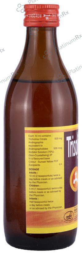 Trisoliv 500mcg/500mg Syrup 200ml