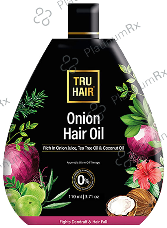 Tru Hair Onion Hair Oil with Heater